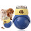 Engaging Slow Feeder Interactive Roller Dog Toy Ball Shape For 5