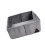 Thermal Insulated Foldable Cats Bed Washable Polyester-Grey 1