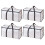See-Through Clothes Storage Container-Medium size 88L 1