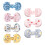 Comfortable Lumbar Support Pillow for Bed Sofa or-Pink kitten 2