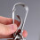 Handcraft Stainless Steel Keychain Double-Handmade spring stai 4