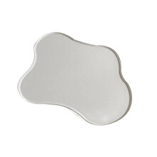 Porte-boissons en acrylique transparent, dessous de verre-Clair