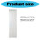 Breathable White Window Mesh Panel Dustproof Easy-1 2 White 3