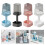 Vertical Toothbrush Holder Organizers With Removable Lid-Blue 3