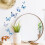 Luminously PVC Wall Sticker Blue Glowing In Dark Butterfly 5