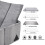 Thermal Insulated Foldable Cats Bed Washable Polyester-Brown 5