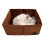 Thermal Insulated Foldable Cats Bed Washable Polyester-Grey 7
