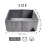Foldable Cats Bed With Stable Rectangular Structure Soft-Grey 3
