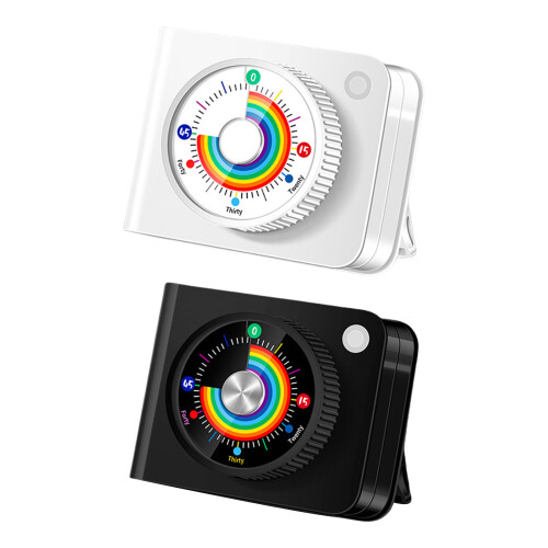Magnetic Kitchen Timers Quiet Operation Visual LED-White 1