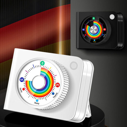 Magnetic Kitchen Timers Quiet Operation Visual LED-White 2