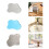 Clear Acrylic Drink Holder Coffee Cup Coaster Heatproof-Bright 3