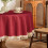 Spill Proof Dining Table Cover Jacquard Embroidery-120 Beige 4