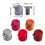 No Leakage Silicone Wine Stopper Multicolored Secure-Rose Red 4