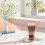 Acrylic Drink Coaster Dish Multipurpose-Transparent Coral 7