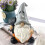 Halloween Pumpkin Gnomes with Witch Hat Miniature-Light gray C 5