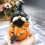 Halloween Pumpkin Gnomes with Witch Hat Miniature-Light gray C 6
