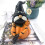 Halloween Pumpkin Gnomes with Witch Hat Miniature-Light gray C 7