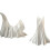Sculptures miniatures de chats fantomatiques scintillant dans 7