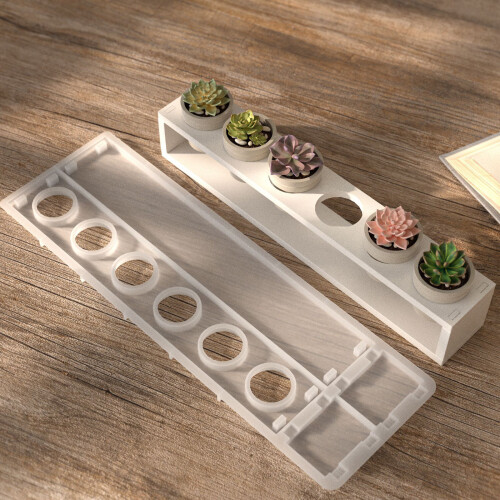 Porte-bougie d'aromathérapie en Silicone, moule réutilisable, 1