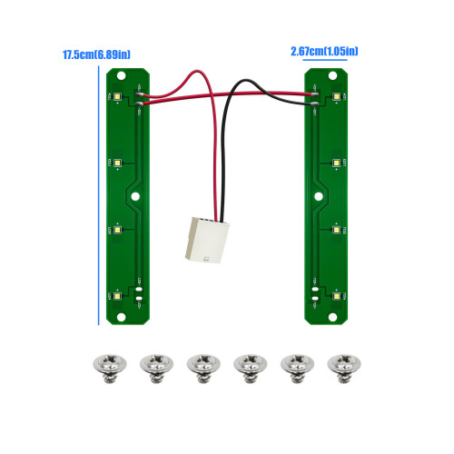 Bright Refrigerator LED Lighting Module Replacement W11527432 2