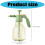 Plastic Watering Vessel With Tailored Stream Patterns For-Green 3