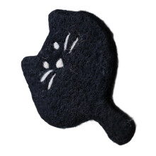 Heatproof Cats Themed Coaster Handmade From Premium Felt-1