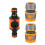Gardening Hose Fitting 2 Anti Slip Couplers 1 Flows Control 1