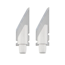 Replacement Knife Blade 2pcs, Hard & Durable Cutting Blade, Cuts Thick & Denser Materials for Maker Machine