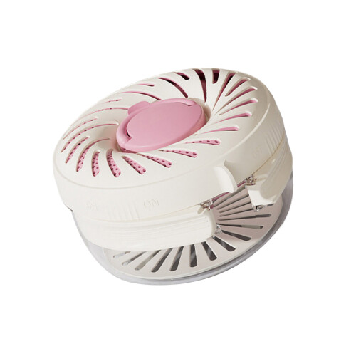 Compacts Voedselopslagcontainer Fruitafdruiprek Mand-Roze