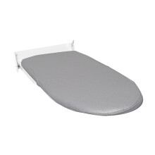 Portable Foldable Ironing Board Wall-Silver painted gray