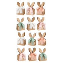 12Pcs Easter Party Gift Boxes with Decorative Ribbon-1 12