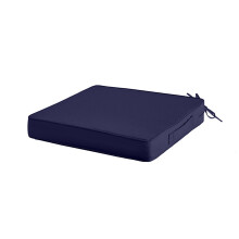 Waterproof Outdoor Seat Cushion 48cm Garden Chair-Navy Blue