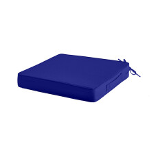 Waterproof Outdoor Seat Cushion 48cm Thicken Sponge-royal blue