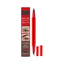 Professional 2 Way Eyebrow Pencil Providing Precise Lines-Black