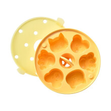 Moules de cuisson en Silicone parfaits pour les Cupcakes,-Jaune