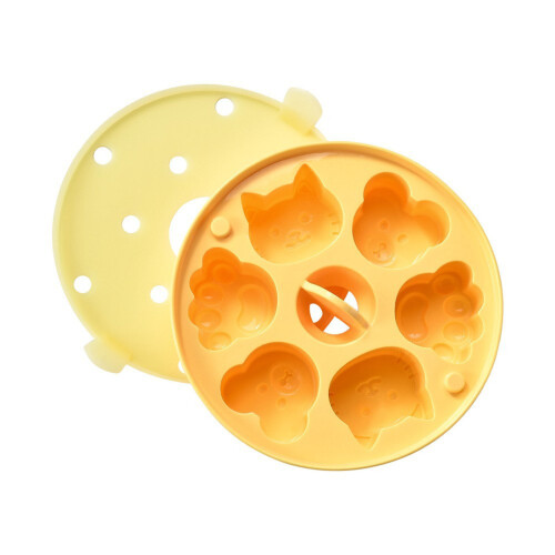 Nonstick Silicone Baking Molds With Various Designs-Yellow