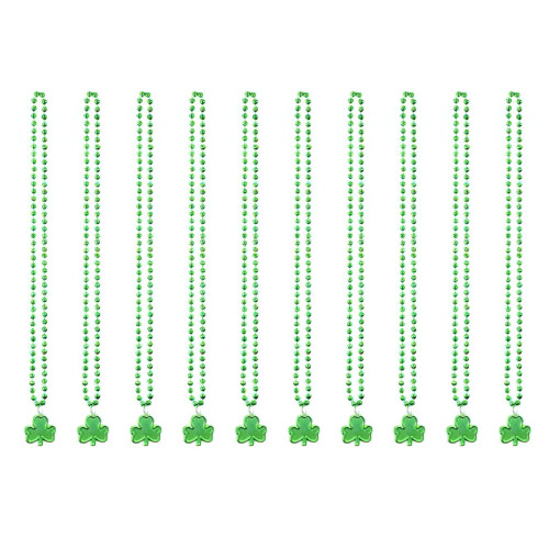 10-teiliges Kunststoff-Patricks-Day-Perlen-Halsketten-Set,-01