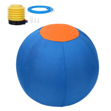 Outdoor Durability Inflatable Ball for Dog with-Blue 55cm