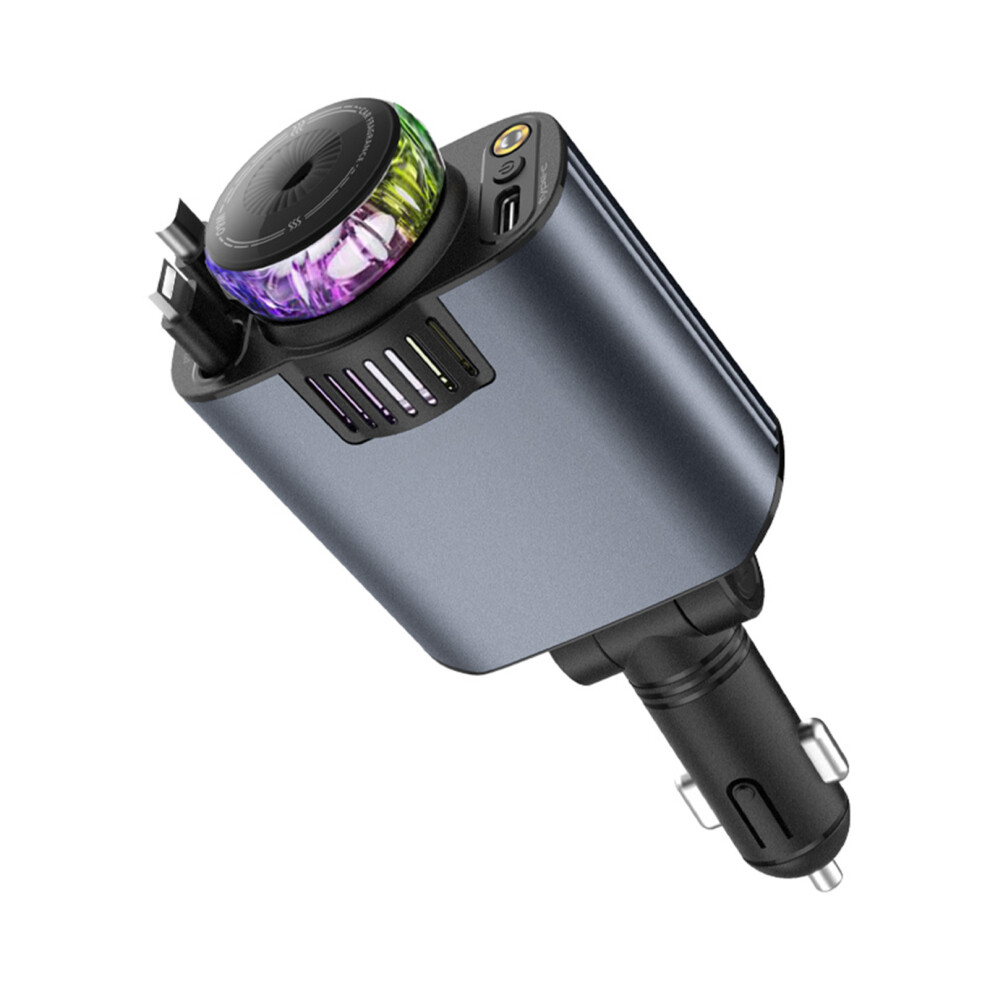 5-in-1 Car Charger With Fast Car Charger And Innovative Charging
