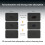 Coffee Machine Bottom Nonslip Pad Rubber Anti-Sliding Pad for 4