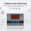 220V Digital LED Temperature Controller 10A Thermostat Control  Probe New 2