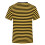 Men's short-sleeved striped sailor-style crew neck basic-Red XL 2