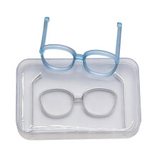 Sturdy Food Safe Silicone Face Template With Eyeglass-Section B