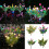 Outdoor Solar Pathway Light Gardenias Shape Landscape Light-2 3