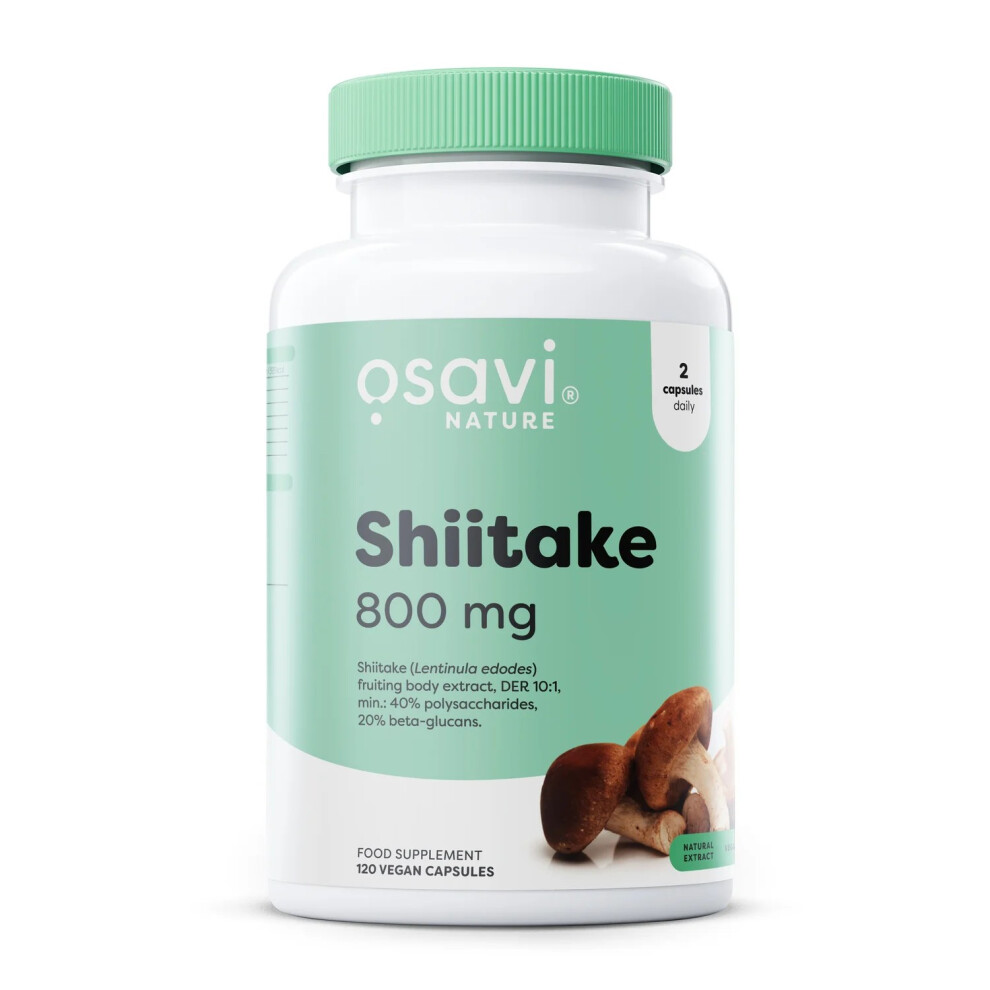 Osavi Shiitake 800Mg Capsules 120 Capsules - Image 4