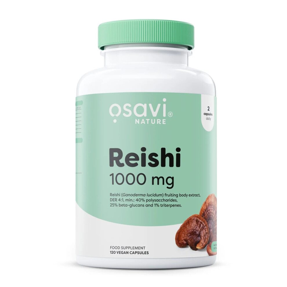 Reishi, 1000 mg - 120 vegan caps