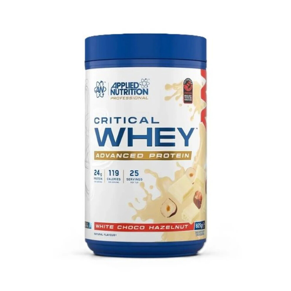 Applied Nutrition White Critical Whey Protein Chocolate Hazelnut Protein Nutrition Powder - 825G - Image 5