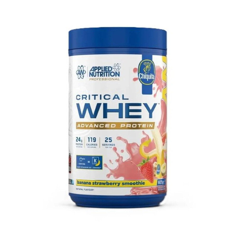 Critical Whey, Banana Strawberry Smoothie - 825 grams