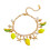 Adjustable Fruit Charm Bracelet with Sweet Pendant Stainless 1