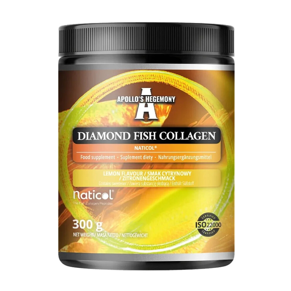 Diamond Fish Collagen, Lemon - 300 grams